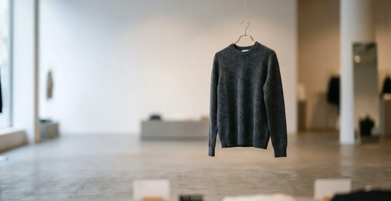 Minimalist concept representing the risk-reward calculation of final sale shopping